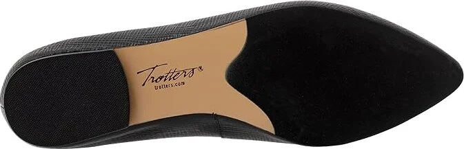 Trotters Estee Women's Slip-on Dress Shoes Black Embossed : 7.5 M (B) - Image 3