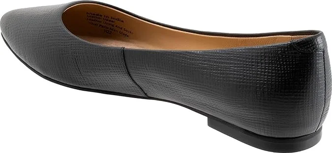 Trotters Estee Women's Slip-on Dress Shoes Black Embossed : 7.5 M (B) - Image 4