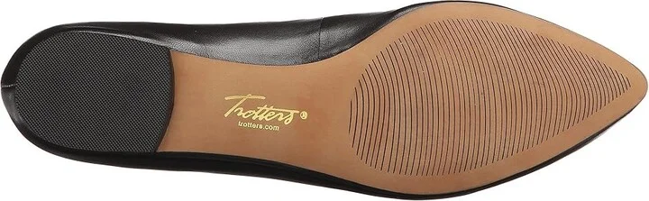 Trotters Estee Women's Slip-on Dress Shoes Black Soft Nappa Leather : 8.5 N (AA) - Image 4