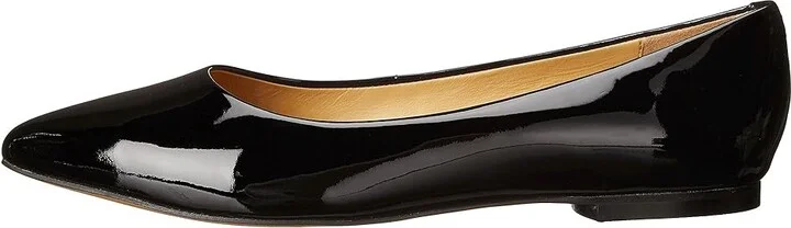 Trotters Estee Women's Slip-on Dress Shoes Black Soft Patent Leather : 6 M (B), Textile/Leather - Image 7