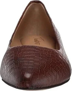 Trotters Estee Women's Slip-on Dress Shoes Brown Croco : 6 WW (EE), Leather/Textile - Image 6