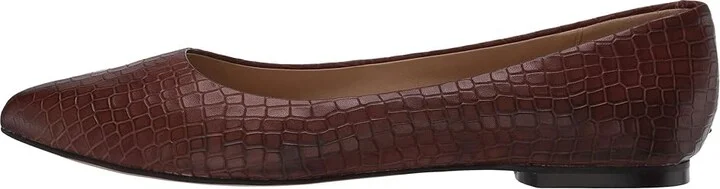 Trotters Estee Women's Slip-on Dress Shoes Brown Croco : 6 WW (EE), Leather/Textile - Image 7