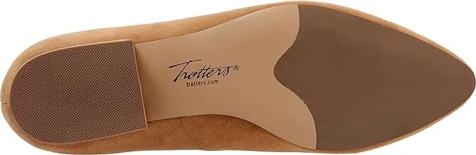 Trotters Estee Women's Slip-on Dress Shoes Camel Suede : 8.5 M (B) - Image 3