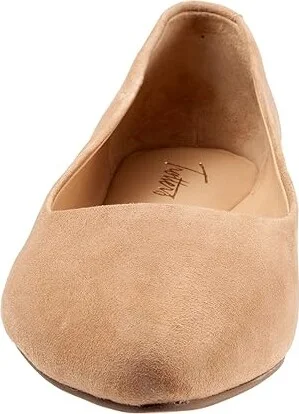 Trotters Estee Women's Slip-on Dress Shoes Camel Suede : 8.5 M (B) - Image 5