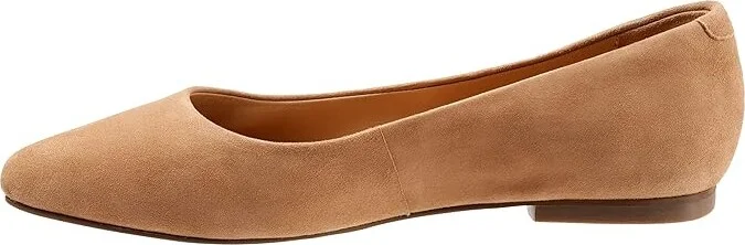 Trotters Estee Women's Slip-on Dress Shoes Camel Suede : 8.5 M (B) - Image 6