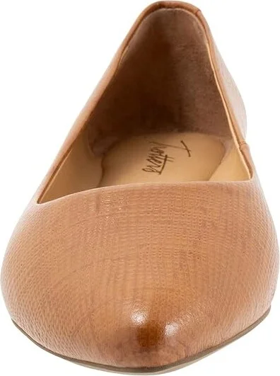 Trotters Estee Women's Slip-on Dress Shoes Luggage Embossed : 9 W (D) - Image 5