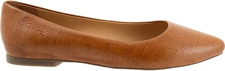 Trotters Estee Women's Slip-on Dress Shoes Luggage Embossed : 9 W (D) - Image 7