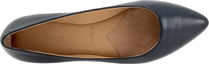 Trotters Estee Women's Slip-on Dress Shoes Navy : 6.5 N (AA) - Image 2