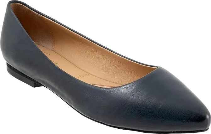 Trotters Estee Women's Slip-on Dress Shoes Navy : 6.5 N (AA) - Image 5
