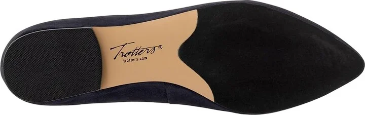 Trotters Estee Women's Slip-on Dress Shoes Navy Nubuck : 5.5 M (B) - Image 3