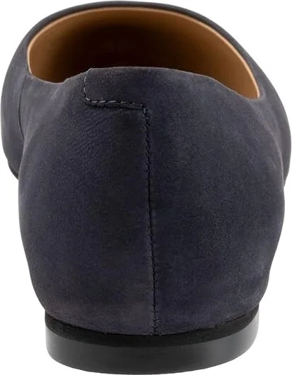 Trotters Estee Women's Slip-on Dress Shoes Navy Nubuck : 5.5 M (B) - Image 4