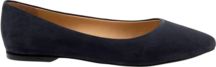 Trotters Estee Women's Slip-on Dress Shoes Navy Nubuck : 5.5 M (B) - Image 7