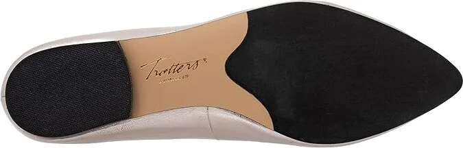 Trotters Estee Women's Slip-on Dress Shoes Pewter Metallic : 7.5 W (D) - Image 3