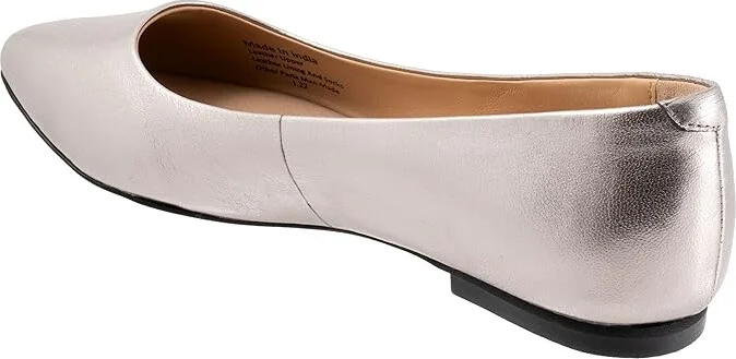 Trotters Estee Women's Slip-on Dress Shoes Pewter Metallic : 7.5 W (D) - Image 4