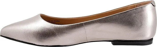 Trotters Estee Women's Slip-on Dress Shoes Pewter Metallic : 7.5 W (D) - Image 6