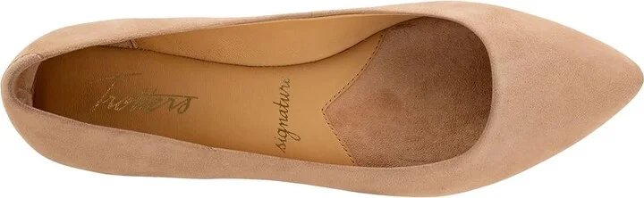 Trotters Estee Women's Slip-on Dress Shoes Taupe Nubuck : 8.5 N (AA) - Image 2