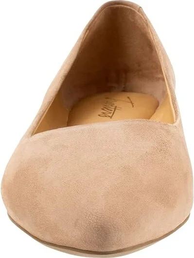 Trotters Estee Women's Slip-on Dress Shoes Taupe Nubuck : 8.5 N (AA) - Image 5