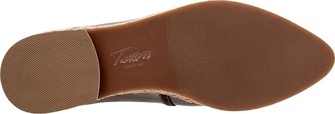 Trotters Estelle Women's Flat Shoes Pewter Metallic : 7.5 W (D), Canvas - Image 3