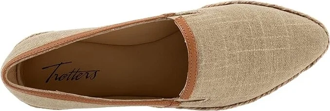 Trotters Estelle Women's Flat Shoes Sage Canvas : 9.5 N (AA) - Image 2