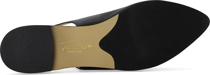 Trotters Evelyn Women's Flat Shoes Black : 6.5 M (B), Leather - Image 3