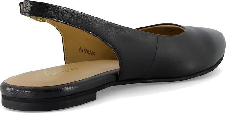 Trotters Evelyn Women's Flat Shoes Black : 6.5 M (B), Leather - Image 4