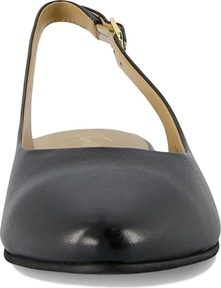 Trotters Evelyn Women's Flat Shoes Black : 6.5 M (B), Leather - Image 5