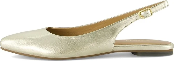 Trotters Evelyn Women's Flat Shoes Champagne : 7.5 N (AA), Leather - Image 6