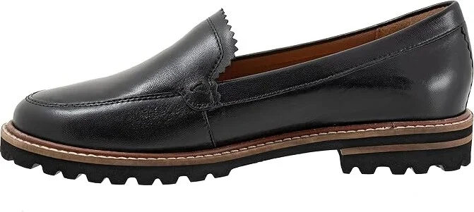 Trotters Fayth Women's Flat Shoes Black : 10.5 M (B), Synthetic - Image 5