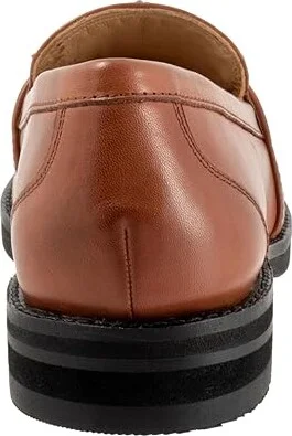 Trotters Femi Women's Flat Shoes Luggage : 10 M (B), Polyester/Rubber - Image 4