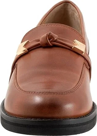 Trotters Femi Women's Flat Shoes Luggage : 10 M (B), Polyester/Rubber - Image 5