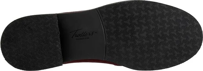 Trotters Femi Women's Flat Shoes Oxblood Suede : 5 M (B), Polyester/Rubber - Image 3