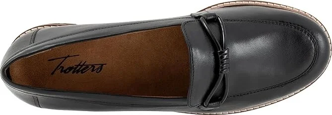 Trotters Fiora Women's Flat Shoes Black : 7.5 N (AA) - Image 2