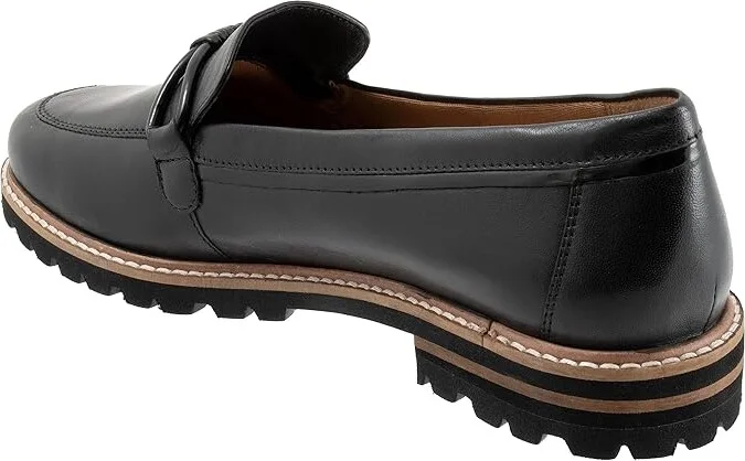 Trotters Fiora Women's Flat Shoes Black : 7.5 N (AA) - Image 4