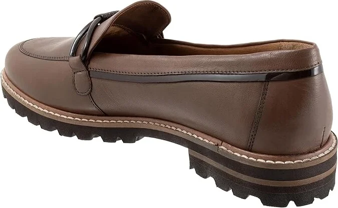 Trotters Fiora Women's Flat Shoes Dark Taupe : 11 W (D) - Image 4