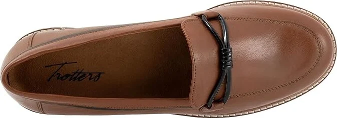 Trotters Fiora Women's Flat Shoes Luggage : 11 W (D) - Image 2