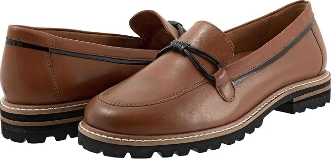 Trotters Fiora Women's Flat Shoes Luggage : 11 W (D)