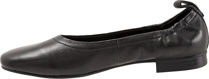 Trotters Gia Women's Flat Shoes Black : 9.5 M (B), Leather - Image 6