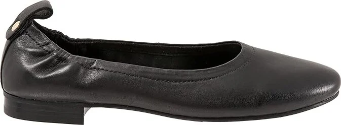 Trotters Gia Women's Flat Shoes Black : 9.5 M (B), Leather - Image 7