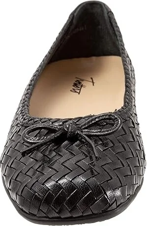 Trotters Gillian Women's Shoes Black Leather : 5 M (B) - Image 5