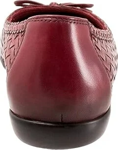 Trotters Gillian Women's Shoes Dark Red : 6.5 M (B), Leather - Image 4