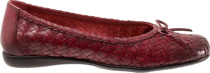 Trotters Gillian Women's Shoes Dark Red : 6.5 M (B), Leather - Image 7