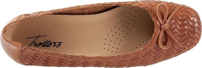 Trotters Gillian Women's Shoes Luggage Leather : 10.5 N (AA) - Image 2