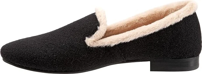 Trotters Glory Women's Shoes Black Felt : 10 N (AA) - Image 6