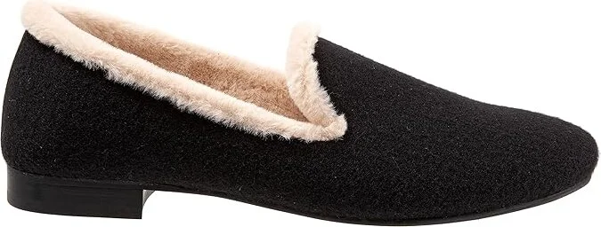 Trotters Glory Women's Shoes Black Felt : 10 N (AA) - Image 7