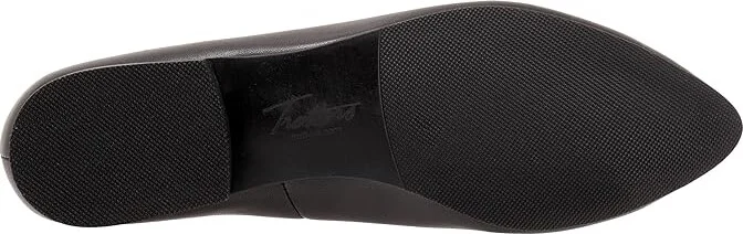 Trotters Hannah Women's Flat Shoes Black : 6.5 M (B), Leather - Image 3
