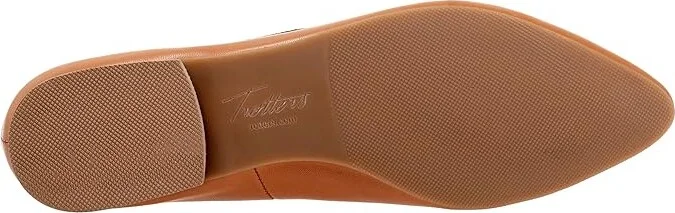 Trotters Hannah Women's Flat Shoes Luggage : 10.5 N (AA), Leather - Image 3
