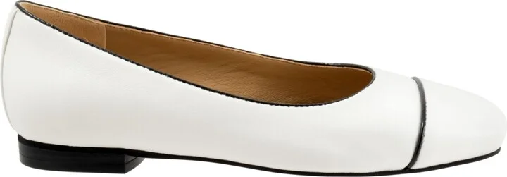 Trotters Harbor Flat - Beige/black - Image 4