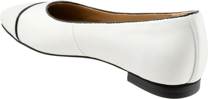 Trotters Harbor Flat - Beige/black - Image 5