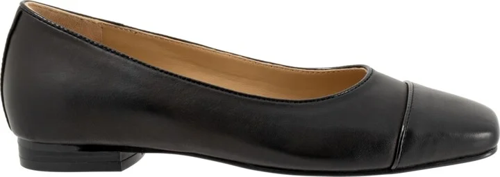 Trotters Harbor Flat - Beige/black - Image 8