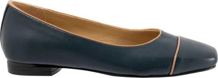 Trotters Harbor Flat - Beige/black - Image 10